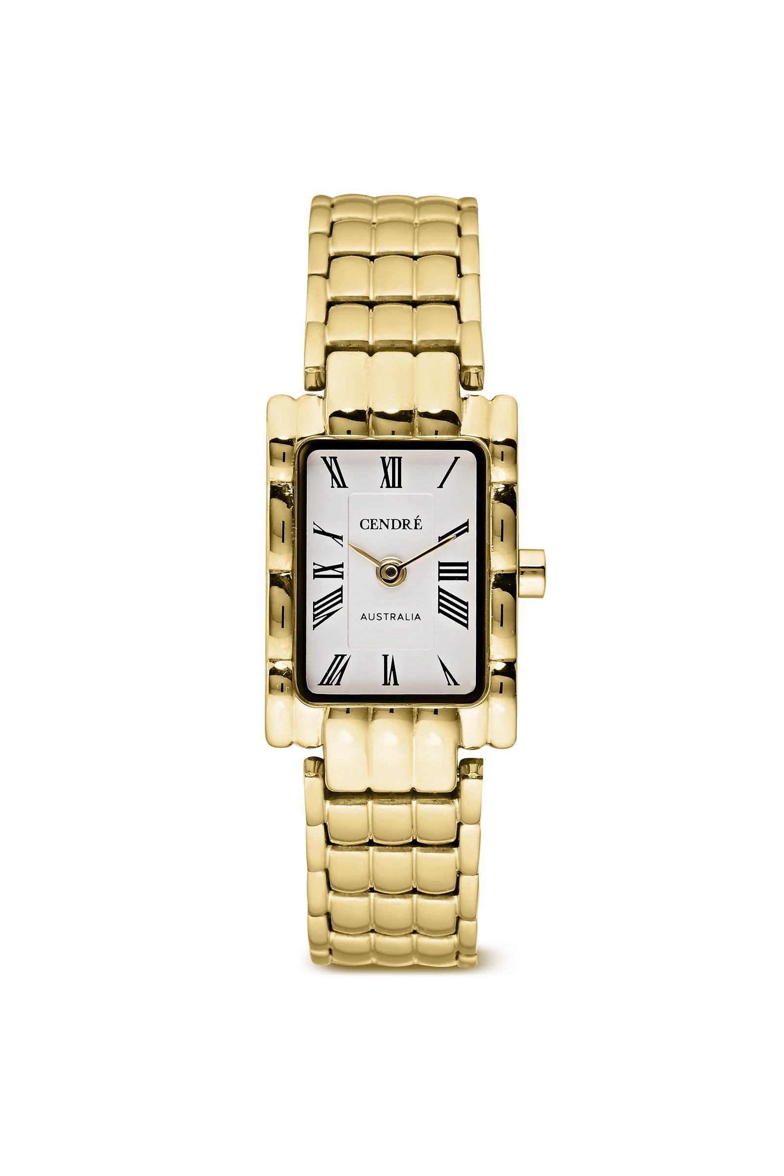 Mila Watch | White | 14K Gold | Cendre