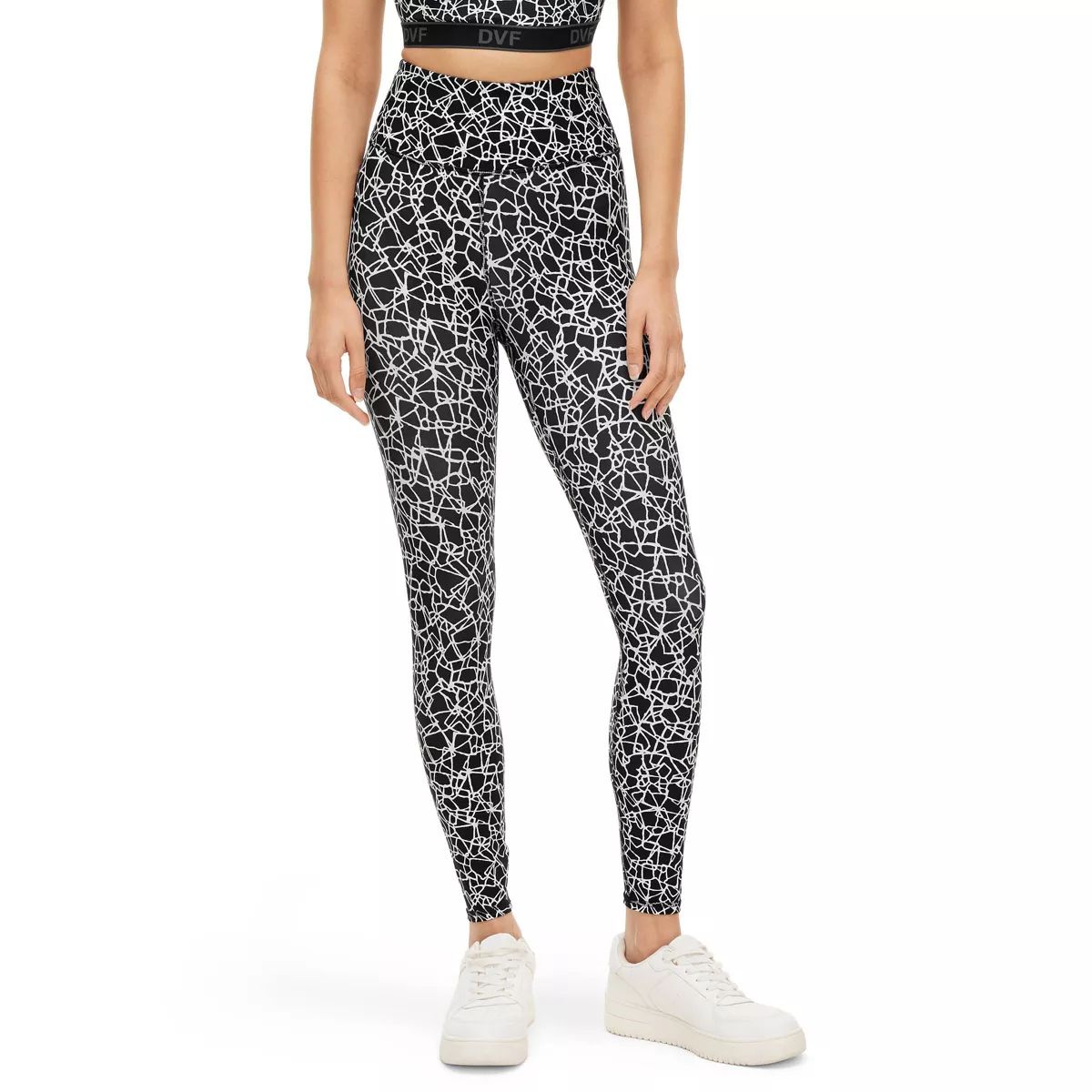 Women's Cracked Glass Black/White Legging - DVF for Target | Target