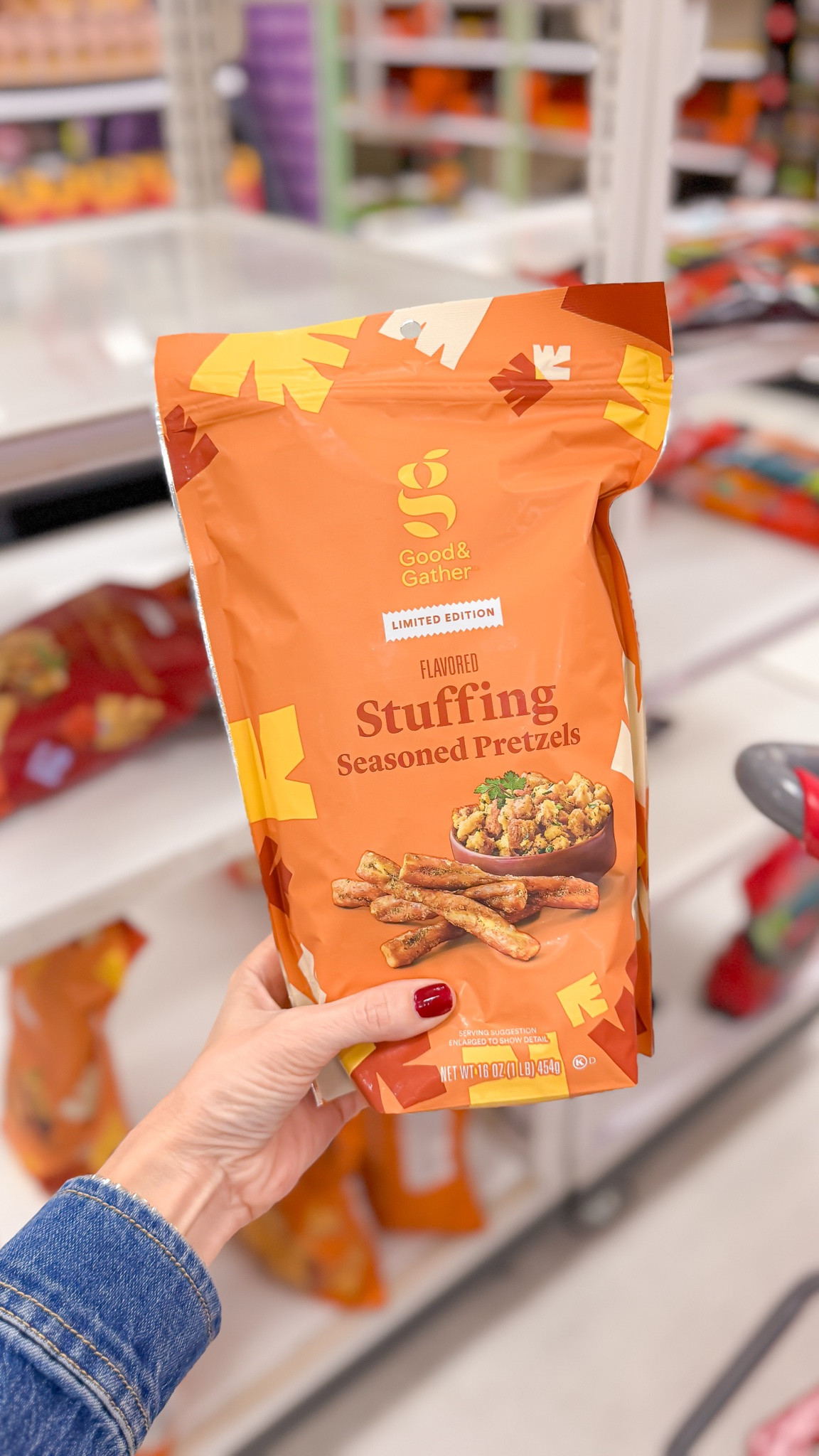 Stuffing flavored pretzels 🥨