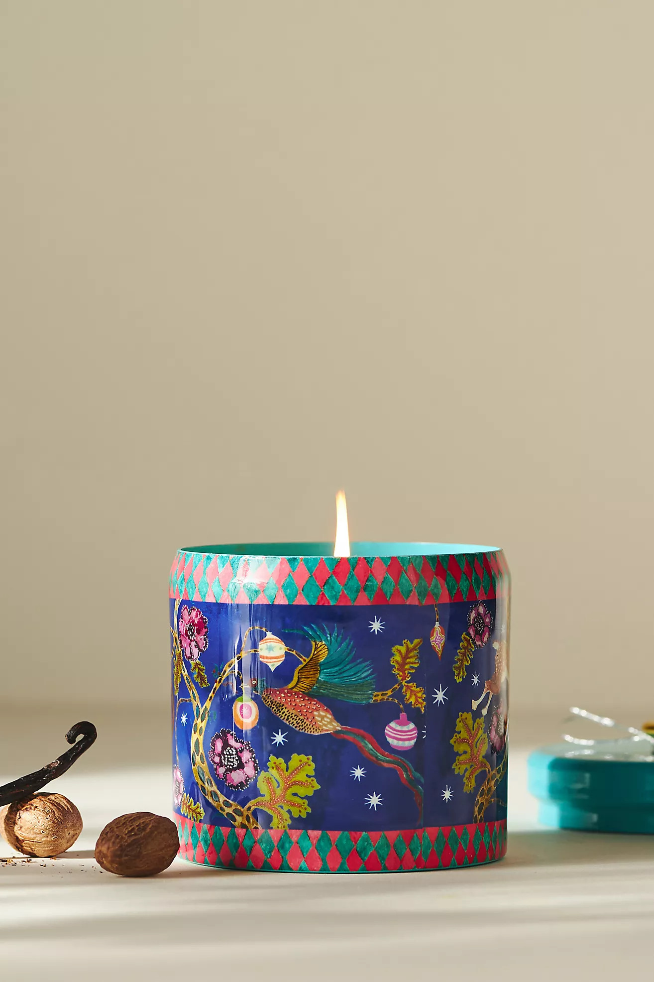 Raphael Balme Gourmand Christmas Timbale Tin Candle | Anthropologie (US)