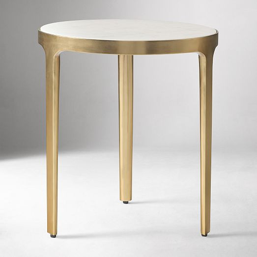 Elwell Marble Side Table (16") | West Elm (US)