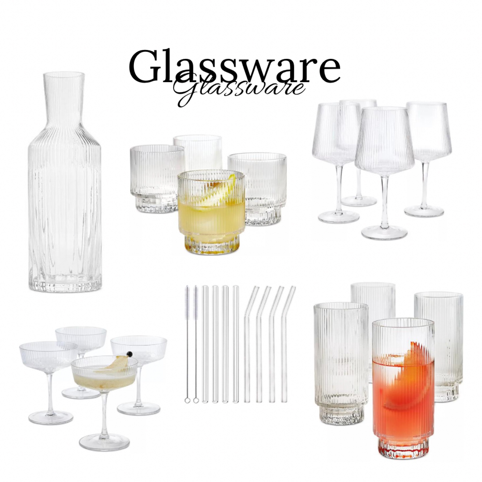 Glassware. Fluted Glasswear. Glassware set. Drink-wear. Fluted Glasses. Home decors. Kitchen decors. Dining decor. Gift idea. Macy’s kitchen. 

#glasswear #kitchen #flutedglasswear #home #decor #giftidea #macys

#LTKGiftGuide #LTKCyberweek #LTKhome