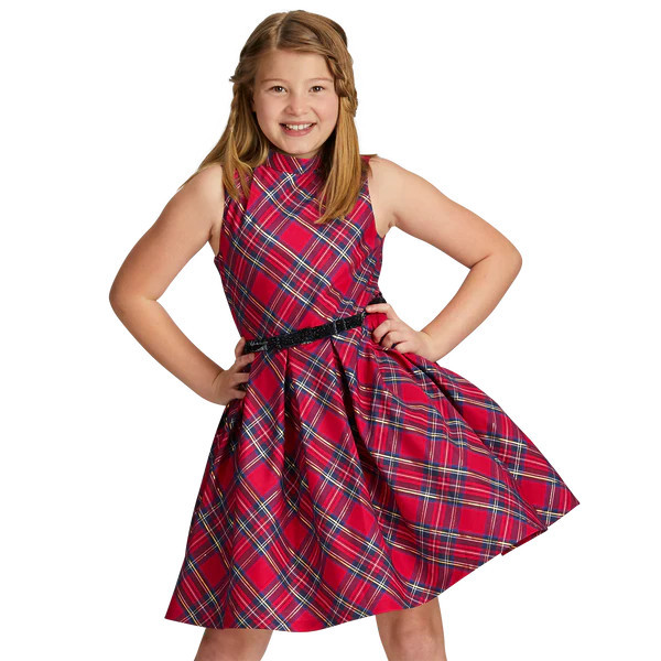 Pretty Plaid Christmas Dress for Girls | American Girl