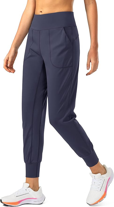 Soothfeel Women's Joggers with Zipper Pockets High Waisted Athletic Workout Yoga Pants Joggers fo... | Amazon (US)