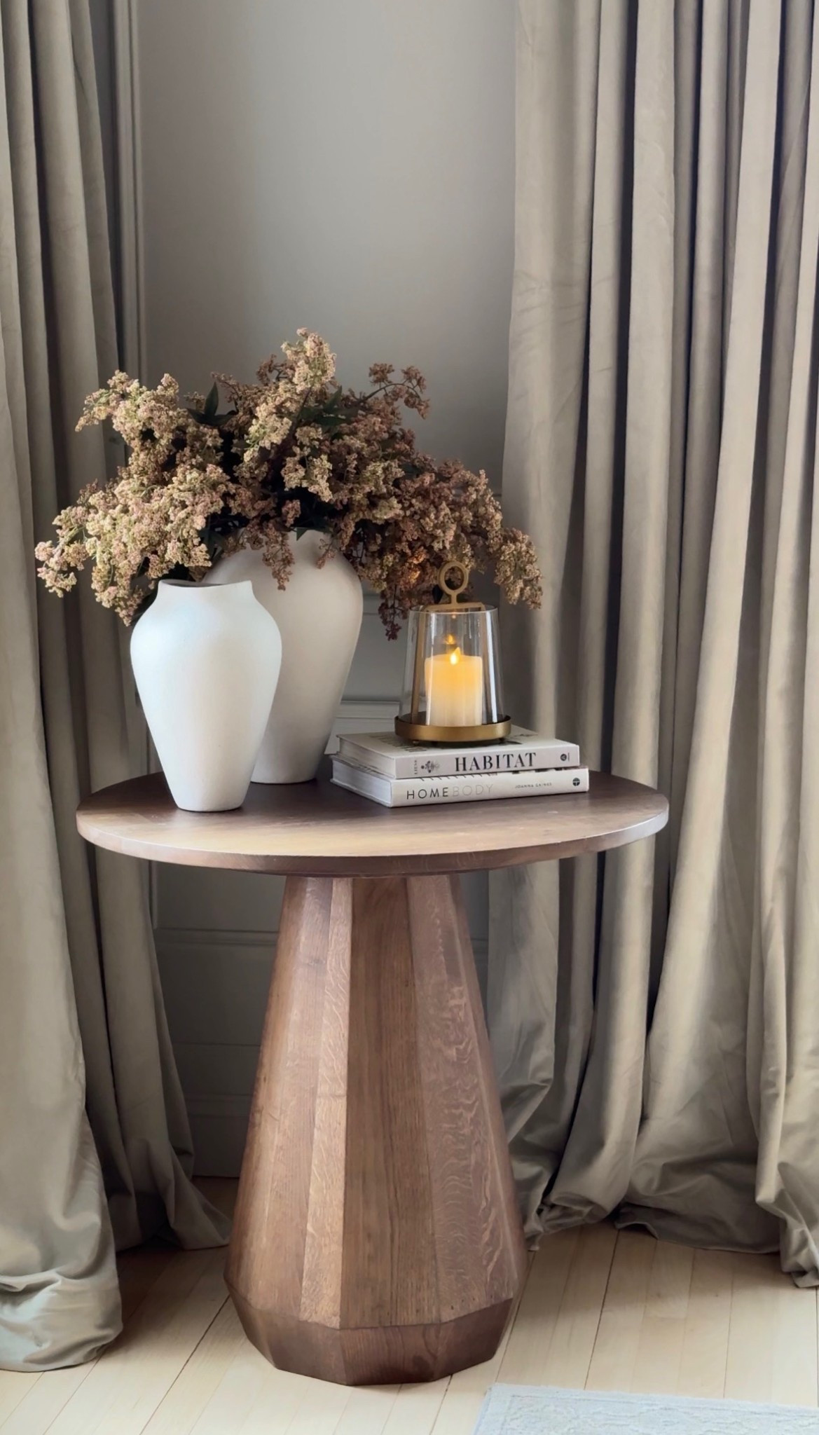 The prettiest little corner of our dining room! It’s cozy but fresh, with lots of drama! 

#LTKHome #LTKSeasonal