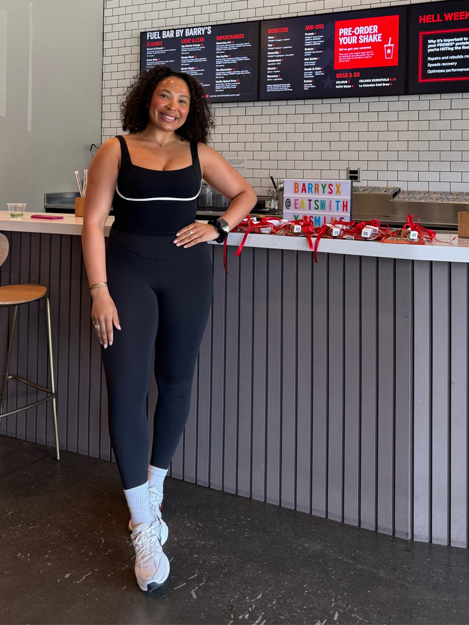 Barry’s bootcamp workout fit 🫶🏽

#LTKHome #LTKSaleAlert #LTKActive