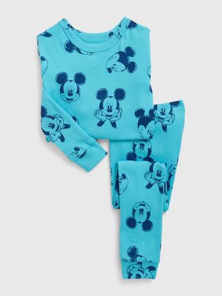 babyGap | Disney 100% Organic Cotton Mickey Mouse PJ Set | Gap (US)