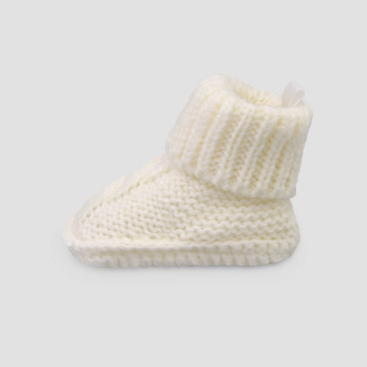 Carter's Just One You® Baby Cable Knitted Slippers - Off-White | Target