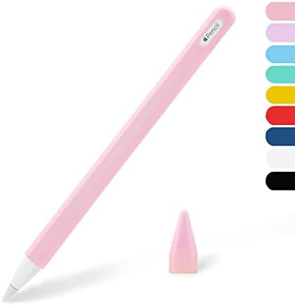 Amazon.com: KELIFANG Silicone Case Sleeve Cover Compatible Apple Pencil 2nd Generation, Cute Pink... | Amazon (US)