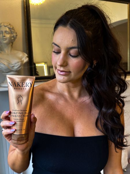 Nakery Beauty Bronzing Blur Perfector 🤩☀️ perfect for those days you need a little extra color without the commitment! Use this for a natural gorgeous glow that doesn’t transfer and washes off with soap and water ! 10/10 love @nakerybeauty especially since all their products are infused with skincare. Yes please 😌 

#LTKbeauty #LTKFestival #LTKtravel