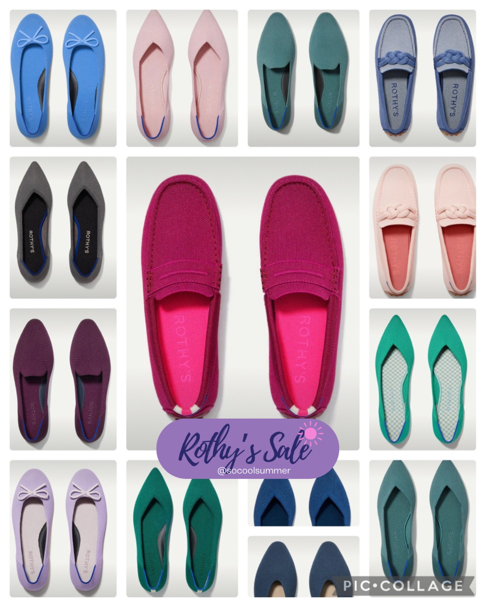 TONS of cute summer flats in the Rothy’s sale this weekend.  Sizes go fast, size up if in between, these can run narrow.

#hocsummer #coolsummer #lightsummer #truesummer #softsummer #pastelsummer #darksummer #brownsummer #sweetpeasummer #summerpalette #summerfinds

#LTKSummerSales #LTKStyleTip #LTKShoeCrush