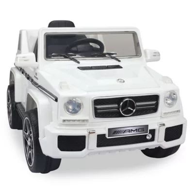 Licensed Mercedes G63 12-Volt Ride-On in White | buybuy BABY | buybuy BABY