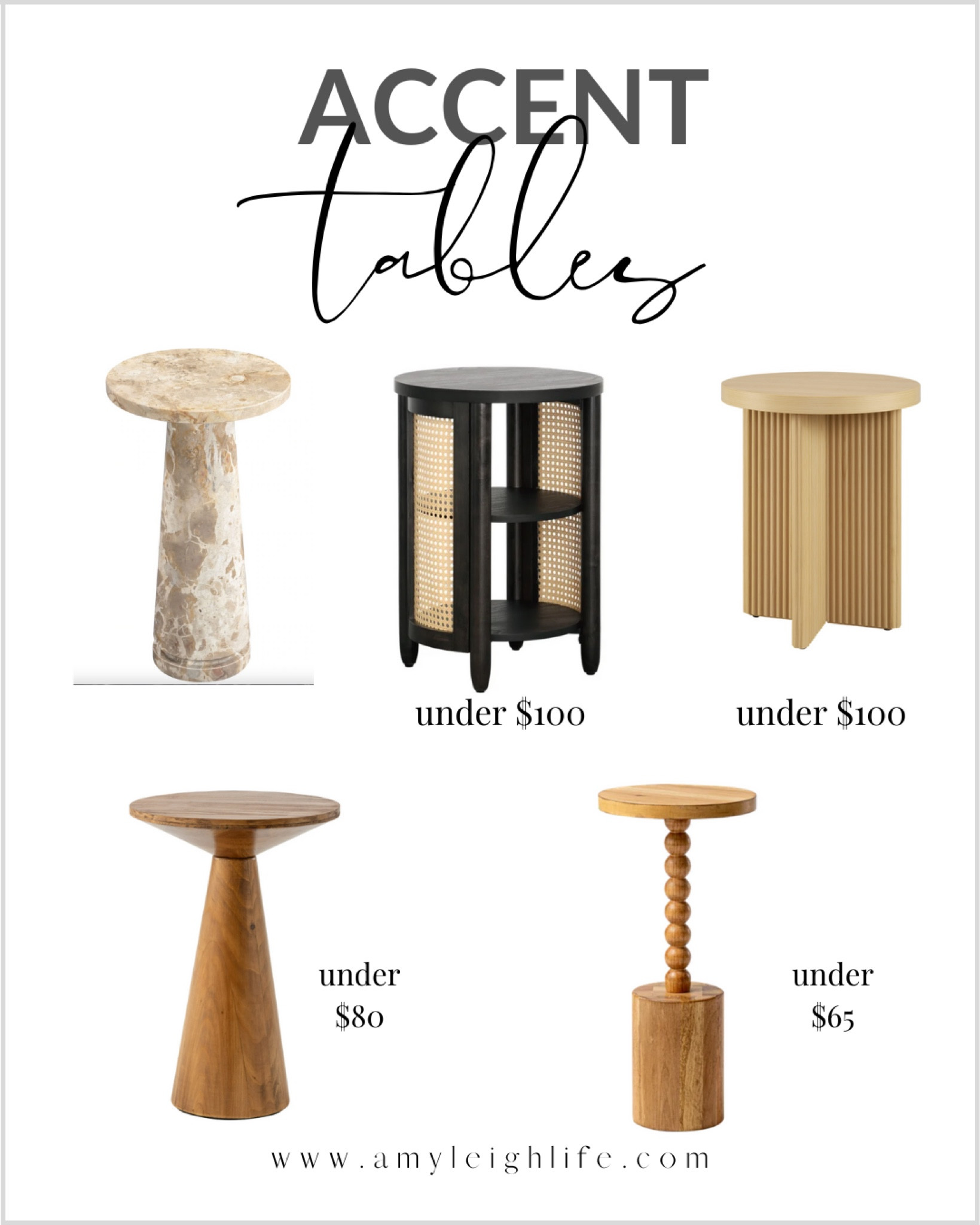 Accent table finds. 

Accent tables, accent table, round accent table, round table, pedestal table, pedestal accent table, wood pedestal, wood pedestal table, side table, side table living room, bed side table, bedside table, nightstand, round side table, round bedside table, round nightstand, wicker table, home, round entry table, round entryway table, small entryway table, small entry table, entrance table, round entrance table, round living room table, hallway table, end table living room, side table living room, living room end table, living room side table, martini table, drink table, small drink table, nursery side table, dining room decor, living room decor, 
Prices can change. 

#LTKFindsUnder100 #LTKHome #LTKSaleAlert