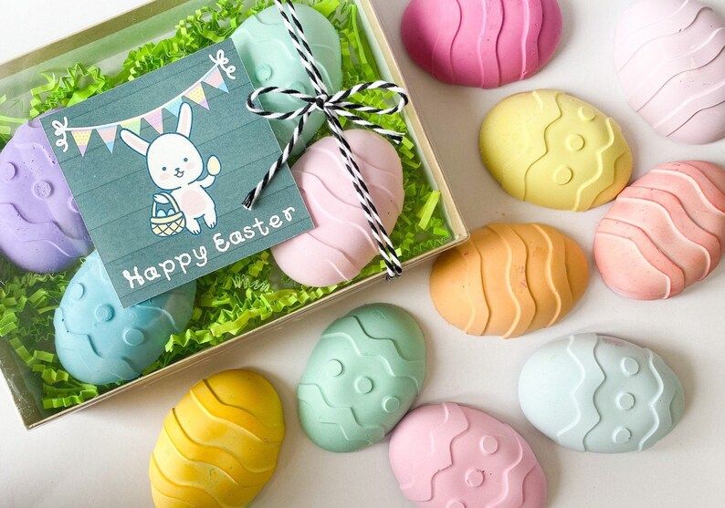 Easter Chalk Easter Basket Ideas Easter Toy for Kid Easter | Etsy | Etsy (US)