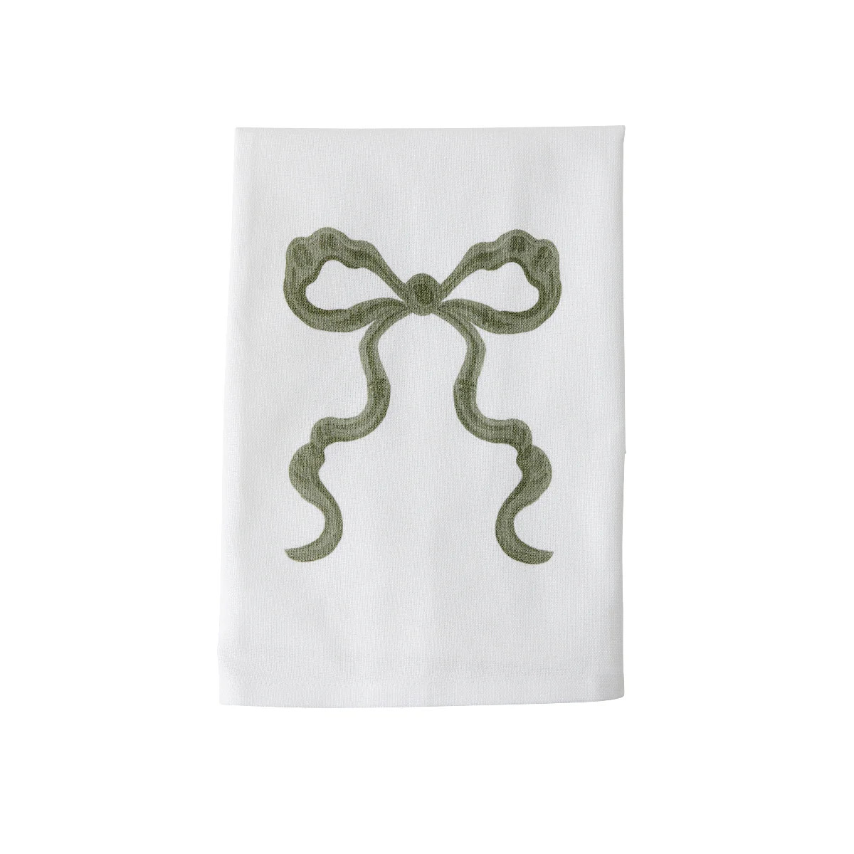 Green Bow Kitchen Towel | Caitlin Wilson Design