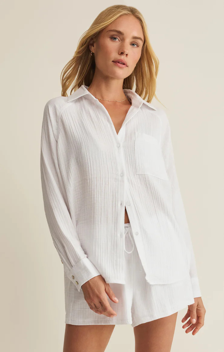 The Perfect Airy Gauze Button Up | Z Supply