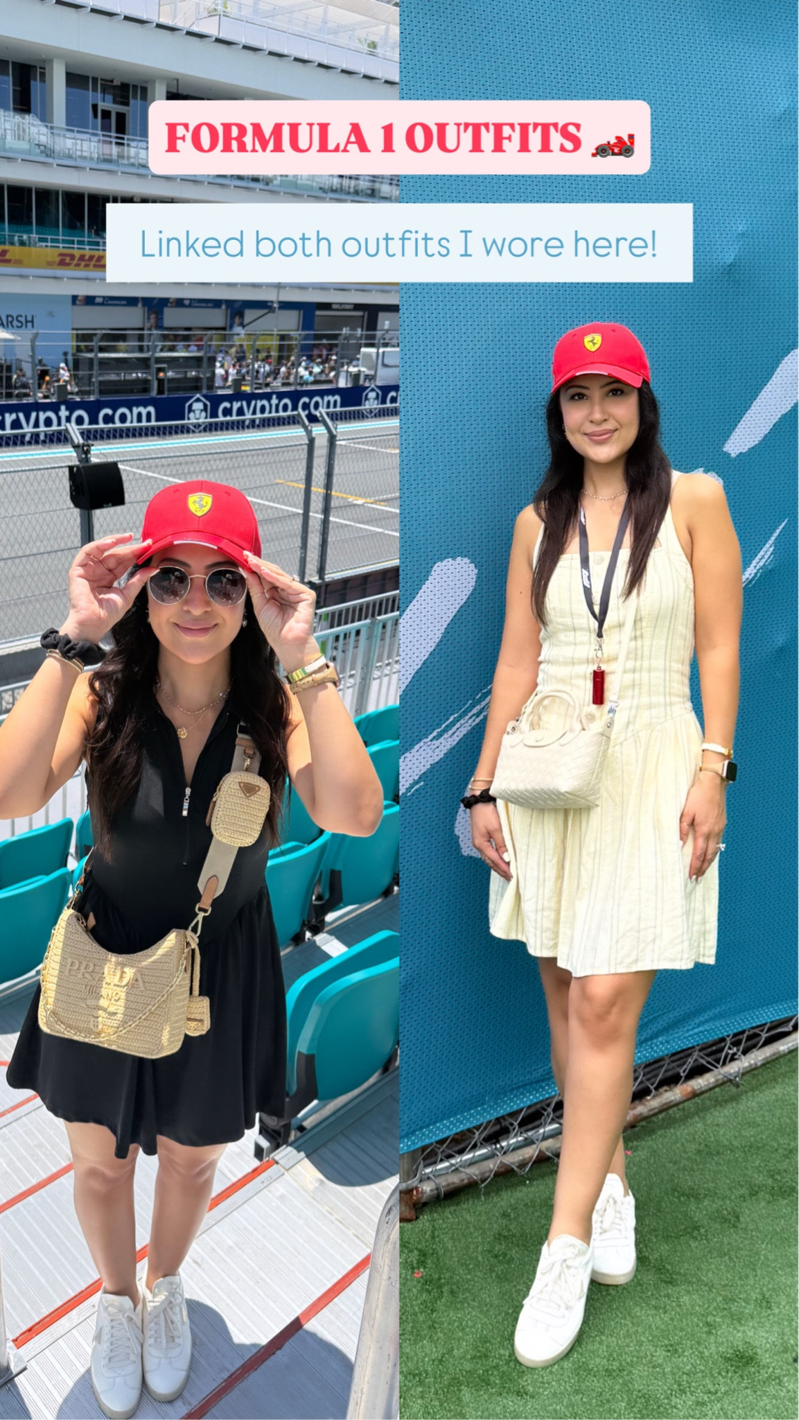 Formula 1 Miami Grand Prix Outfits 🏎️🫶🏼✨

Racing, Miami outfits, Miami vacation, fit check, ootd, what I wore, vacation outfits, Target dress, Amazon dress, yellow dress, black athletic dress, Disney outfit, Disney inspo, Disney ootd 

#LTKMothersDay #LTKTravel #LTKootd