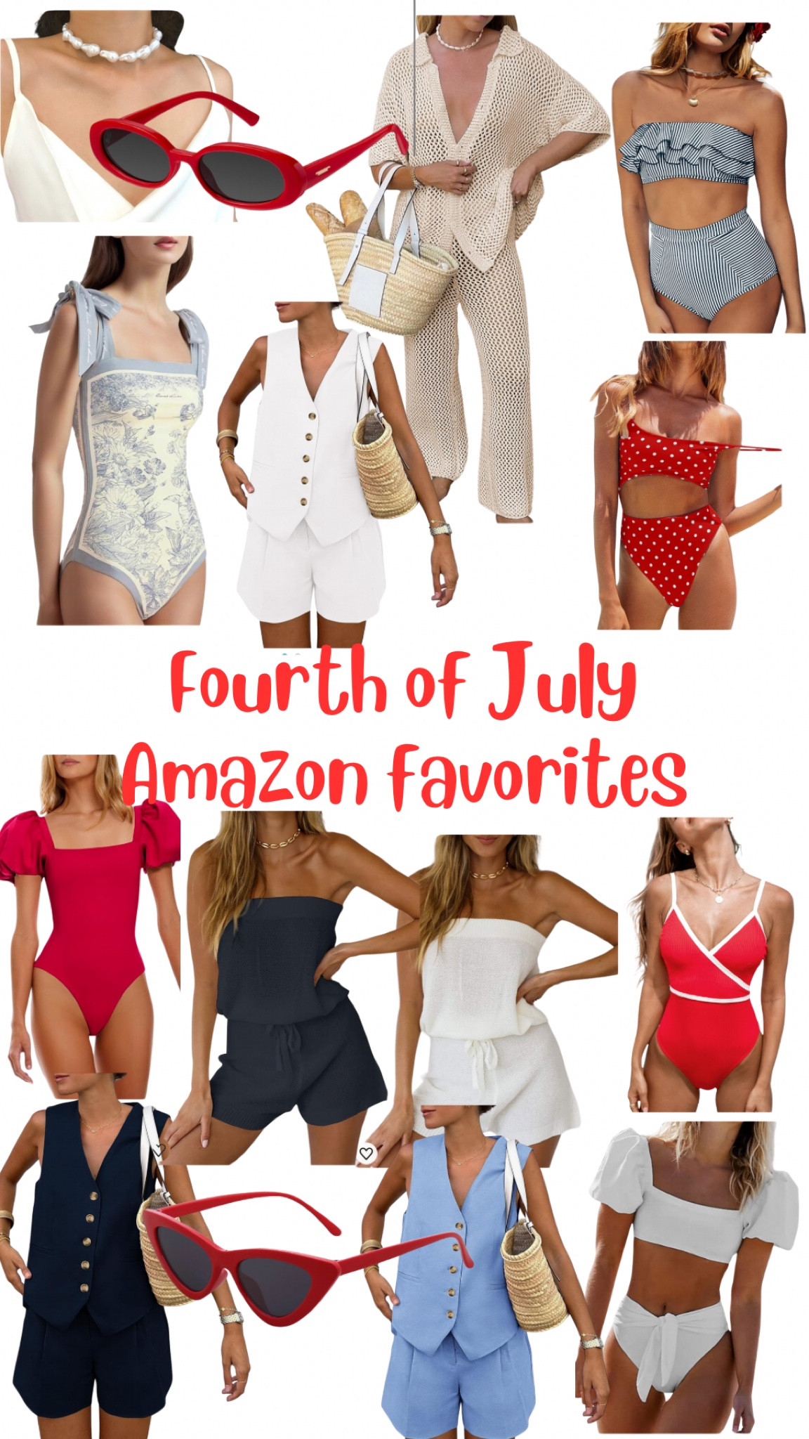 Amazon summer Fourth of July favs! Summer 4th of July favs, Amazon Fourth of July finds, Amazon 4th of July finds, Amazon summer finds, Amazon summer swimsuits, Amazon swimsuits, Amazon clothes, Amazon finds, Fourth of July outfit inspo, Fourth of July outfit, 4th of July outfit inspo, 4th of July outfit, 4th of July outfit ideas, cute 4th of July outfit, Fourth of July swimsuit, 4th of July swimsuit, affordable 4th of July finds

here are my fav 4th of July Amazon finds🇺🇸🇺🇸🤍

#LTKOver40 #LTKStyleTip #LTKSeasonal