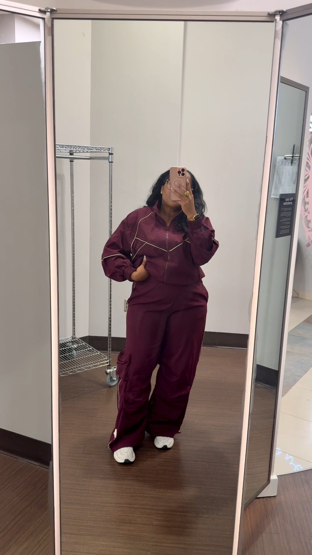 A cute track suit. Wearing size XL in both pieces.

#LTKgrwm #LTKootd #LTKdayinmylife