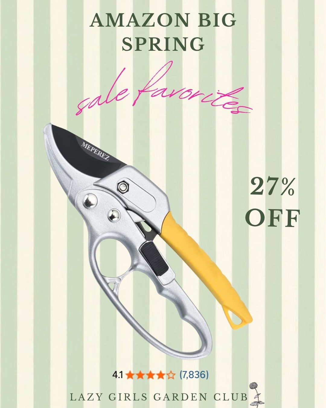 Every gardener needs a reliable pair of garden shears in these ones are currently on sale for 27% off!

#LTKSeasonal #LTKSaleAlert #LTKHome