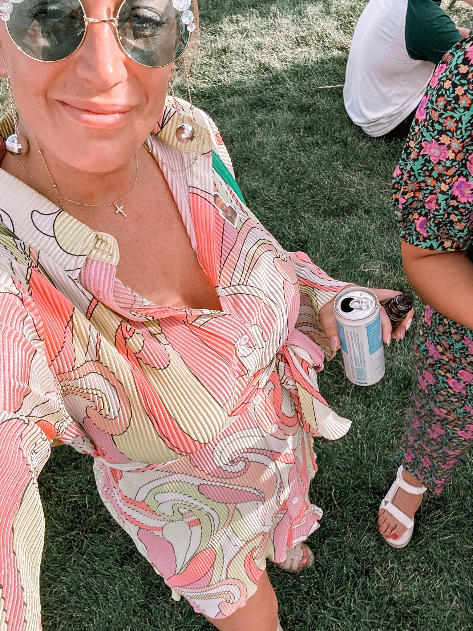 Cutest themed bachelorette party fit!! #flowerchild Festival. Concert. Easy disco flower theme. 70s. PHISH. Ootd 



#LTKunder50 #LTKtravel #LTKSeasonal