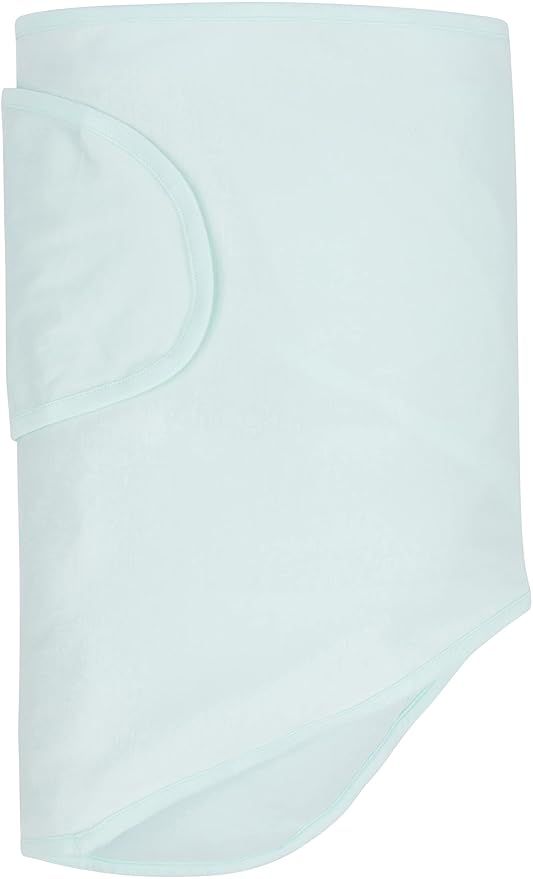 Miracle Blanket Baby Sleep Wearable Swaddle Wrap for Newborn Infant Boy or Girl 0-3 Months, Mint | Amazon (US)