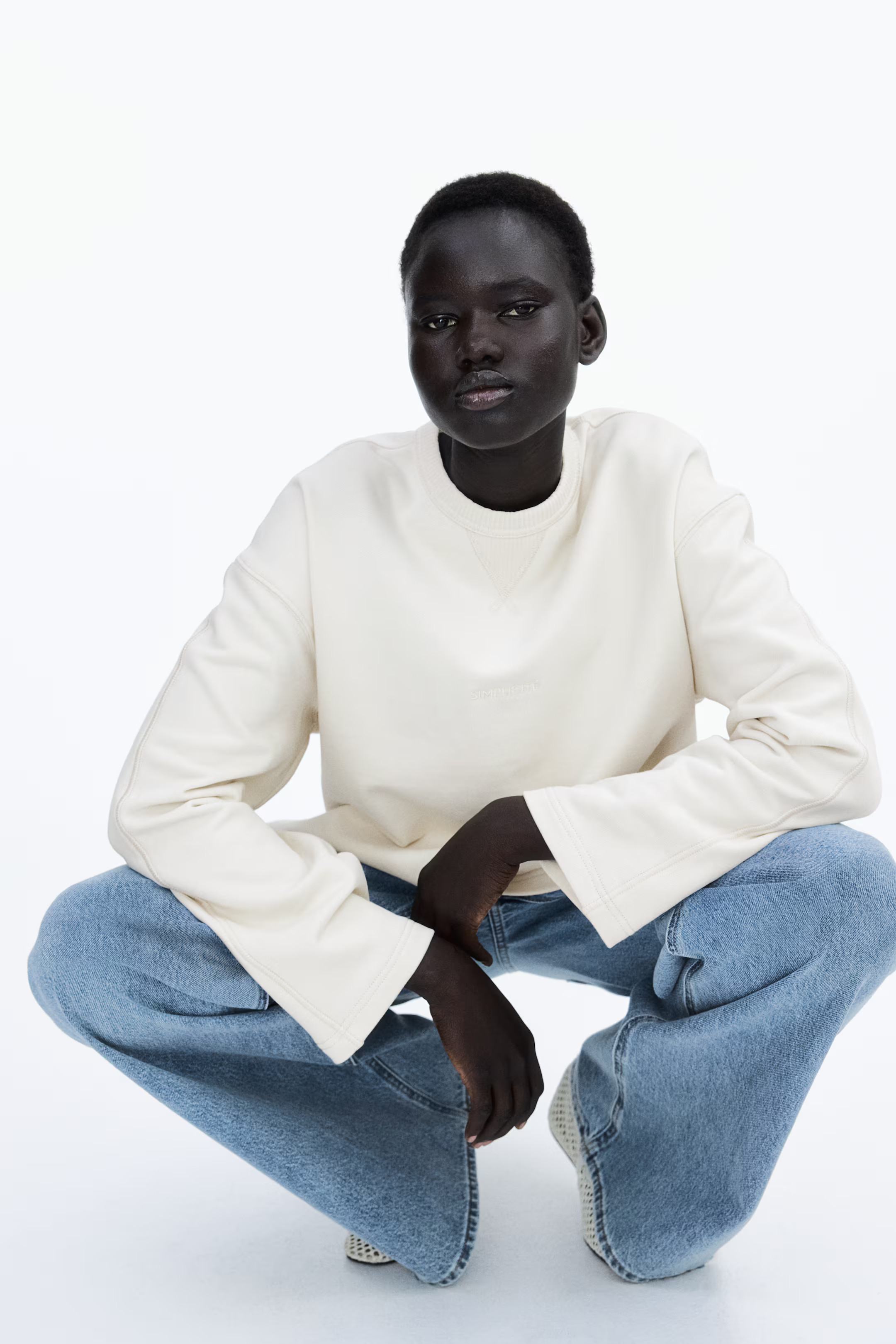 Sweatshirt mit Textmotiv | H&M (DE, AT, CH, NL, FI)