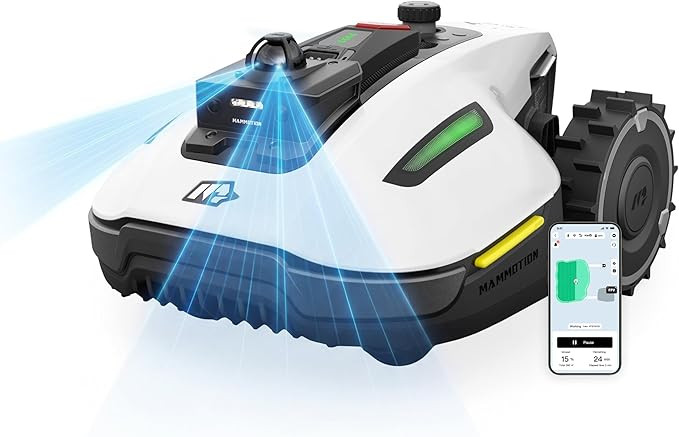 (2026 Upgrade) Mammotion YUKA mini 2 1000H Robotic Lawn Mower Reception 0.25 Acre, 360° LiDAR + ... | Amazon (US)