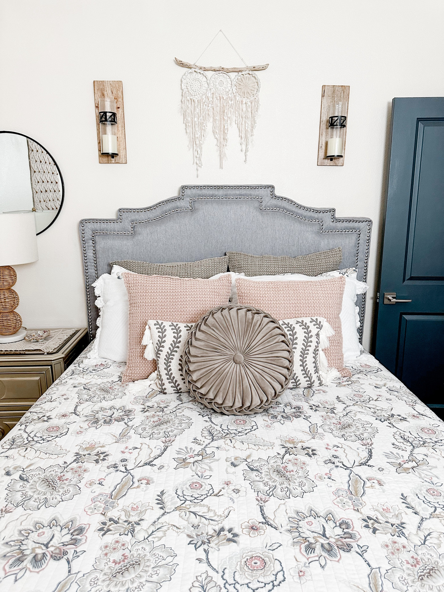 Changed out the guest rooms we now have two of them and love this bedding #bedding #springbedding #quiltset #bedroom #cozybedroom #beddingset #levtexbedding #pillows #waffletexturebedding #neutralbedding #hintofcolorbedding 

#LTKhome #LTKSeasonal #LTKstyletip