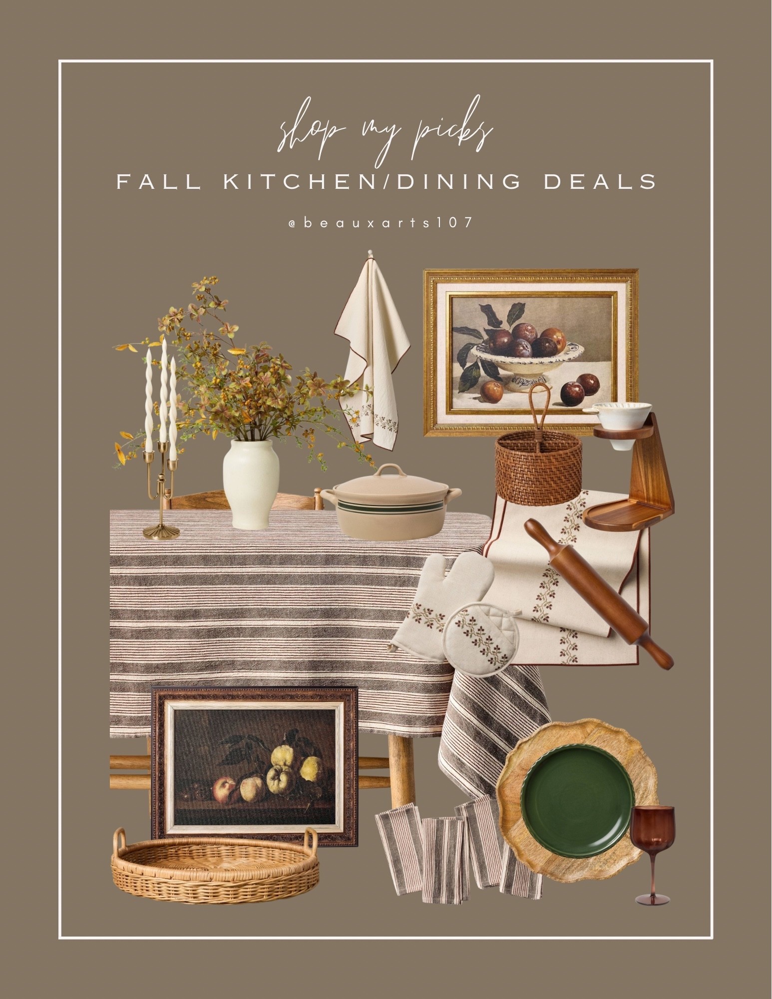 Shop these beautiful fall home kitchen and dining pieces for under $50

#LTKHome #LTKSaleAlert