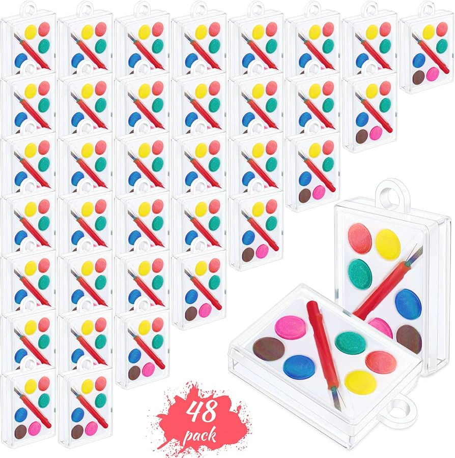 Watercolor Paint Sets Mini Paint Sets Mini Watercolor Kids Paint Set Multicolor Mini Paint Set wi... | Amazon (US)