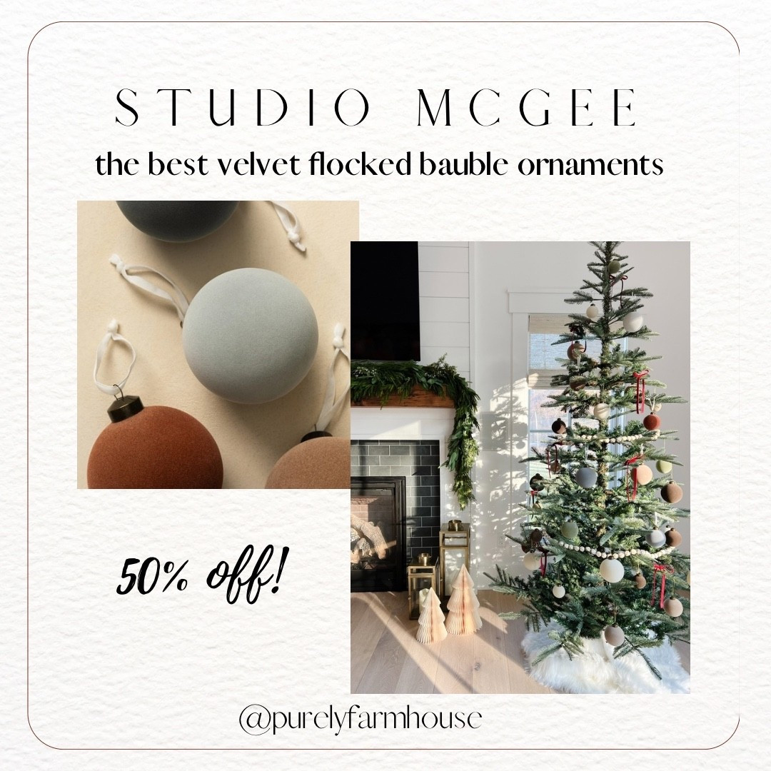 If you buy any more ornaments this season, these are the ones you want to grab now! They are the perfect color and weight and they come in two sizes- and they are on sale! 


#LTKGiftGuide #LTKHoliday #LTKSeasonal