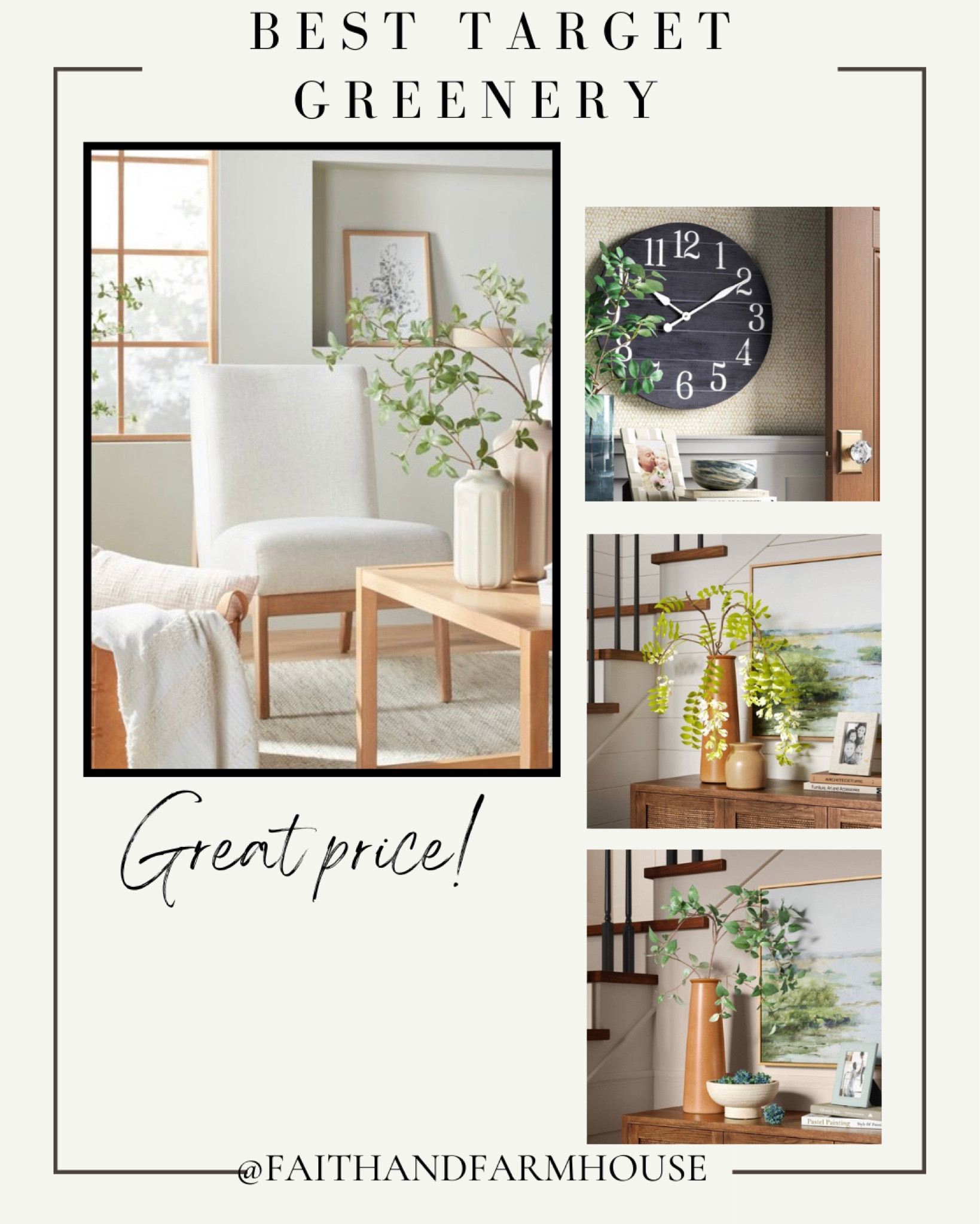 I found the best stems at Target! They are such good quality, and look so expensive! Great budget greenery! Amazing Target find!

#LTKFind #LTKhome