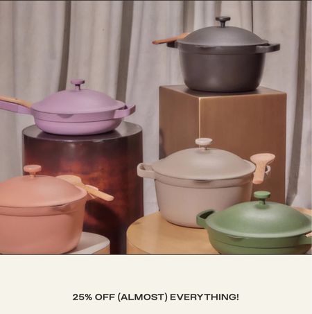 Our Place is having a huge Summer Sale! 25% off almost everything! 