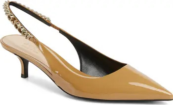 Gucci Signoria Pointed Toe Slingback Pump (Women) | Nordstrom | Nordstrom