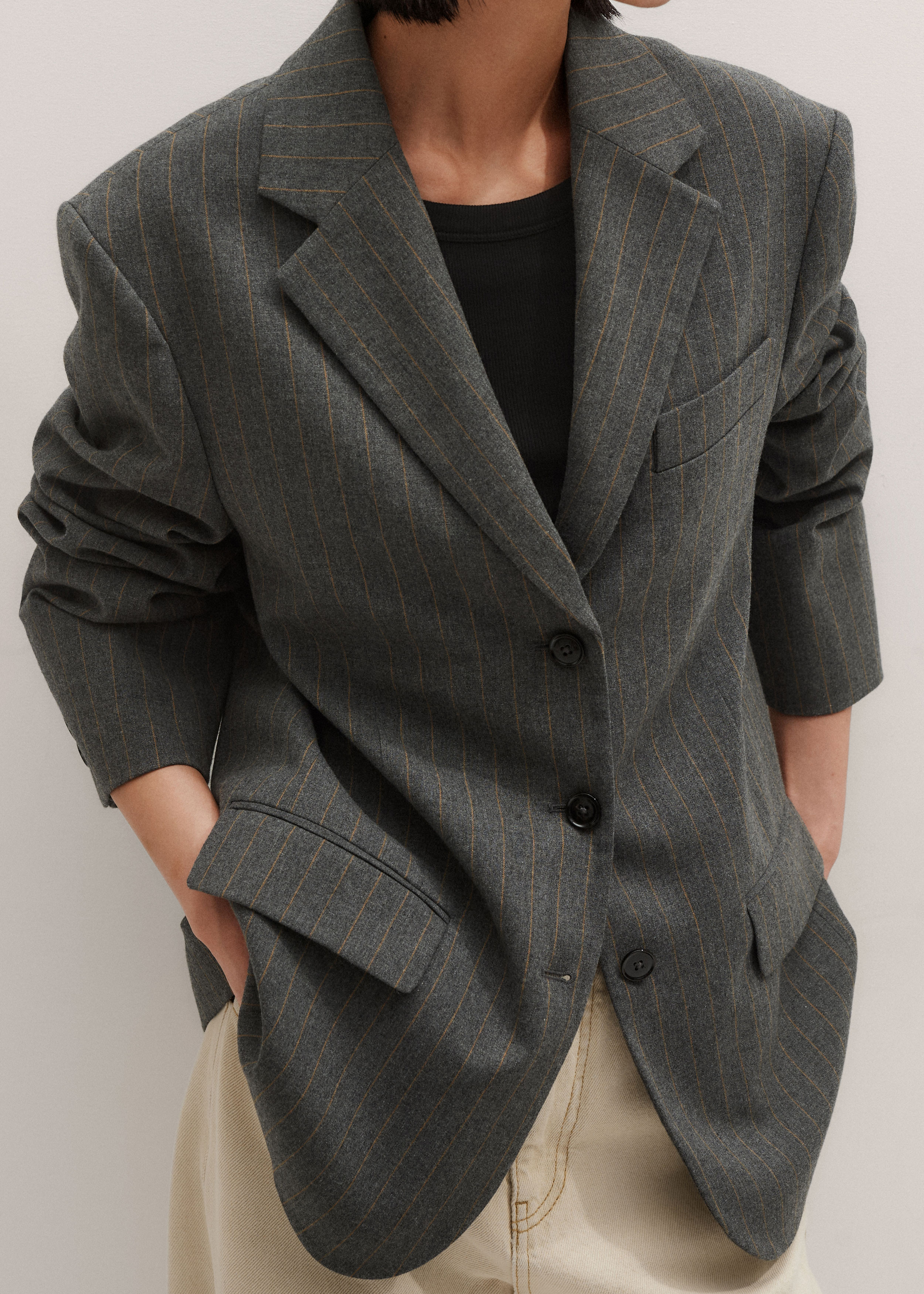 Oversized Blazer Italian Wool | ME+EM Global (Excluding US)