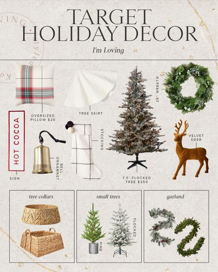 H O L I D A Y \ my favorite Christmas decor from Target! Trees, collars, garland, wreaths and more!

Holiday 
Home

#LTKHoliday #LTKhome #LTKunder50