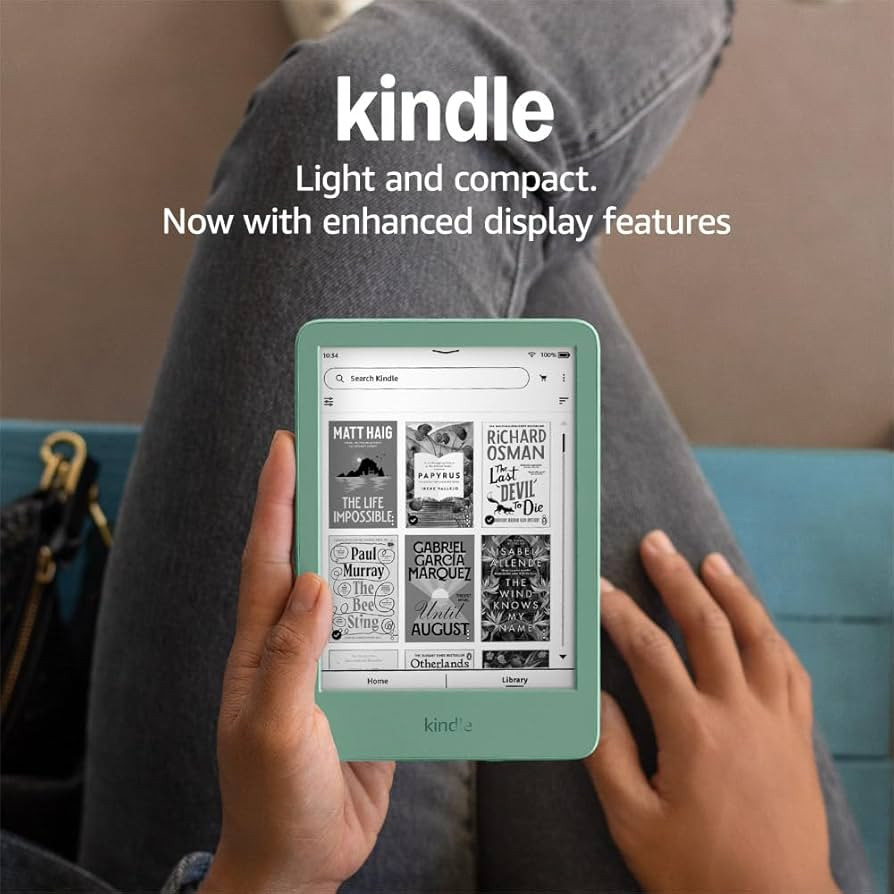 Amazon Kindle (16 GB) – Lightest and most compact Kindle with glare-free display, faster page t... | Amazon (UK)