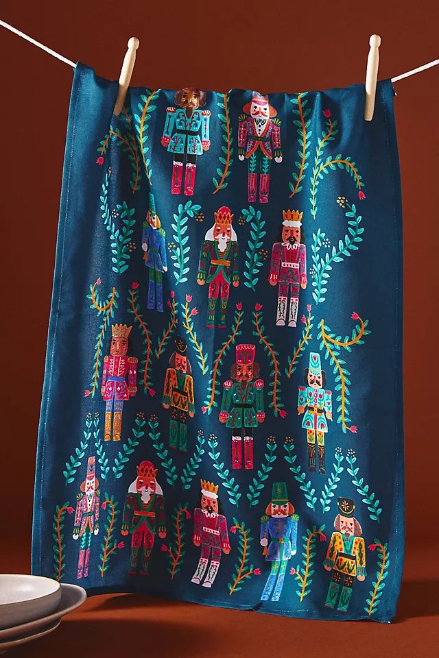 Nutcracker Dish Towel | Anthropologie (US)