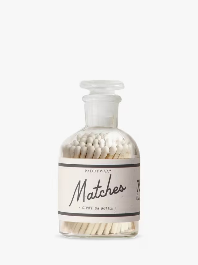 PaddywaxGlass Bottle Matches | John Lewis (UK)