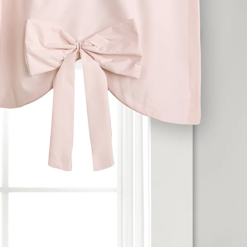 Gledhill Solid Color Scalloped 52'' Window Valance | Wayfair North America