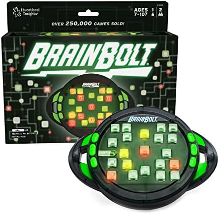 Educational Insights BrainBolt Brain Teaser Memory Game, Stocking Stuffer Teens & Adults, 1 or 2 ... | Amazon (US)