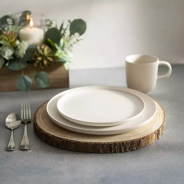 Decorative Wood Slice Charger | Kirkland's Home