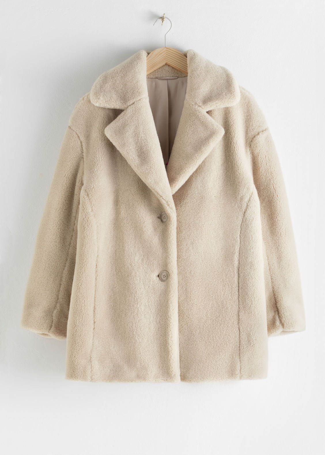 Faux Fur Wool Blend Jacket | & Other Stories (EU + UK)