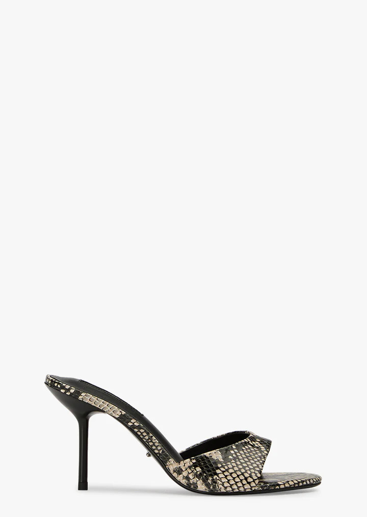 Miller Ecru Snake Heels | Heels | Tony Bianco | Tony Bianco (Australia & New Zealand)