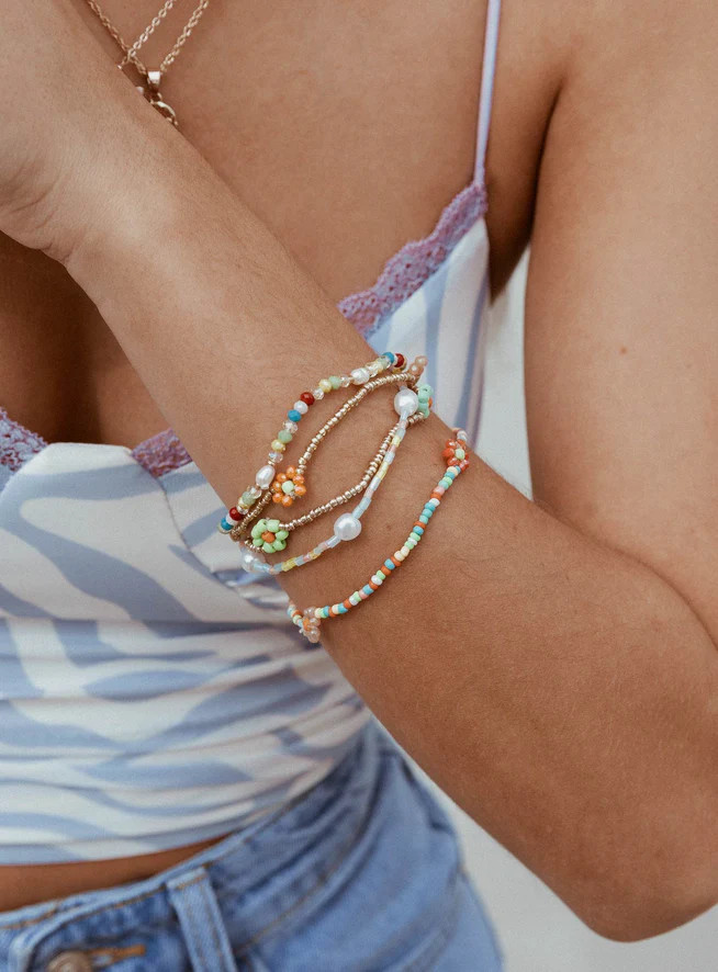 Sunny Breeze Bracelet Set | Princess Polly US