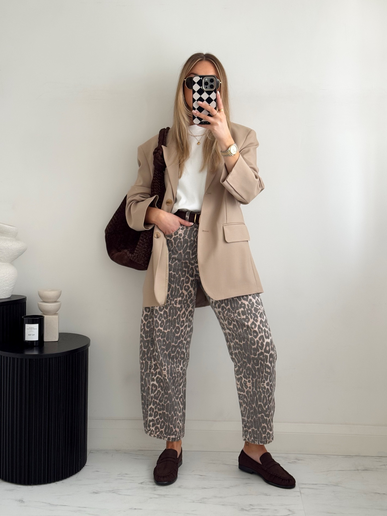 Stac15 for 15% off my brown suede bag and leopard jeans 

#LTKsale #LTKworkwear #LTKFashionMonth