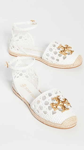 Eleanor Woven D'Orsay Flat Espadrilles | Shopbop