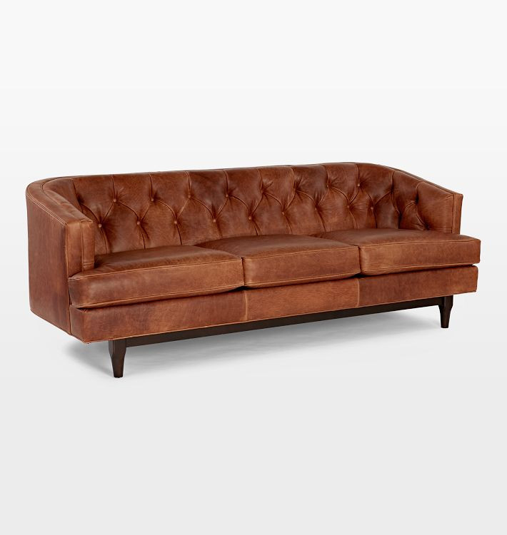 Monrowe Leather Sofa | Rejuvenation