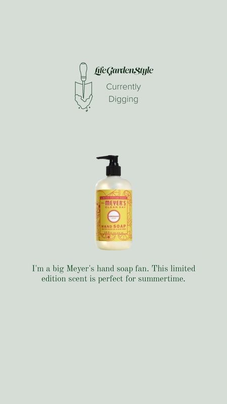 Meyer's hand soap, lemonade

#LTKhome